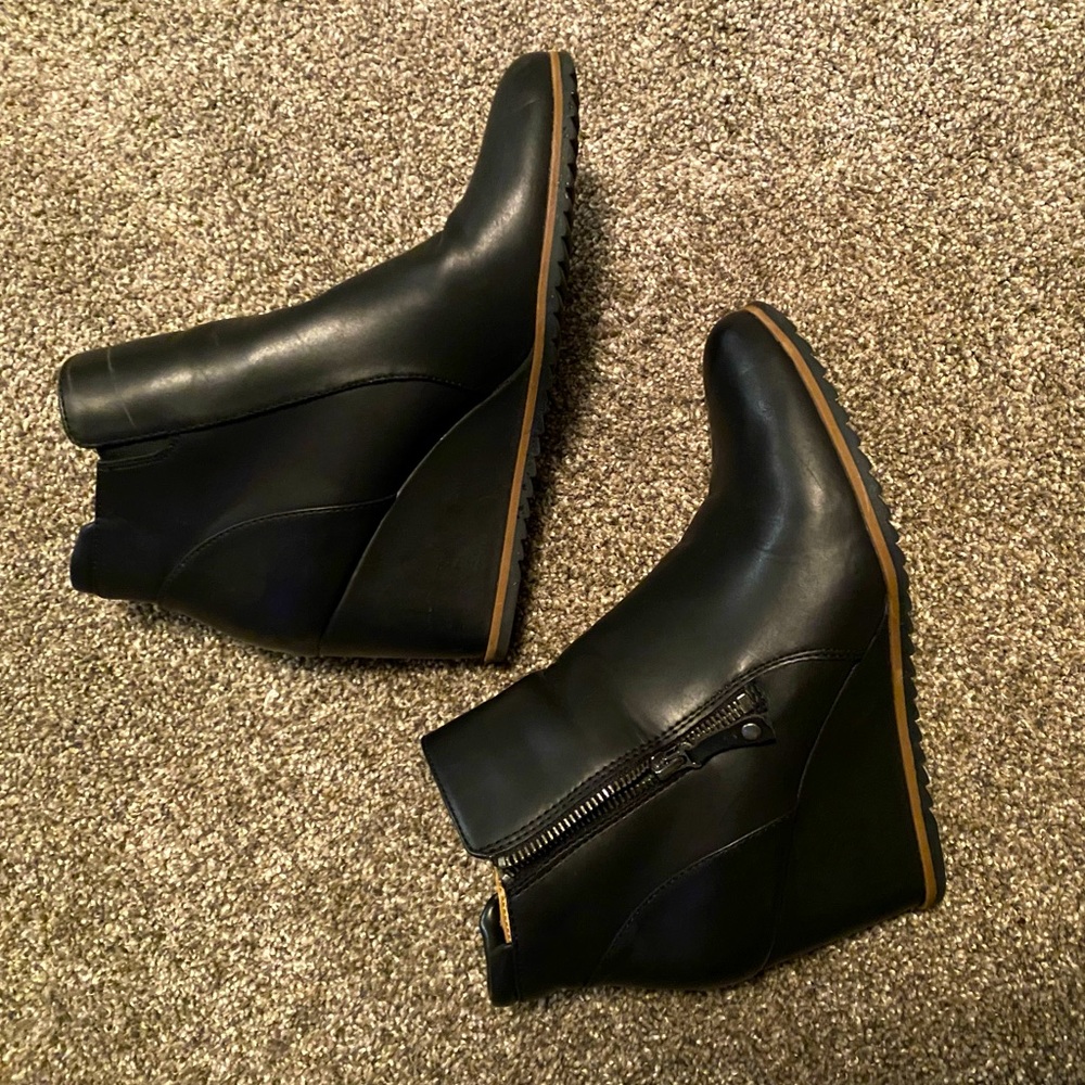 Wedge booties!